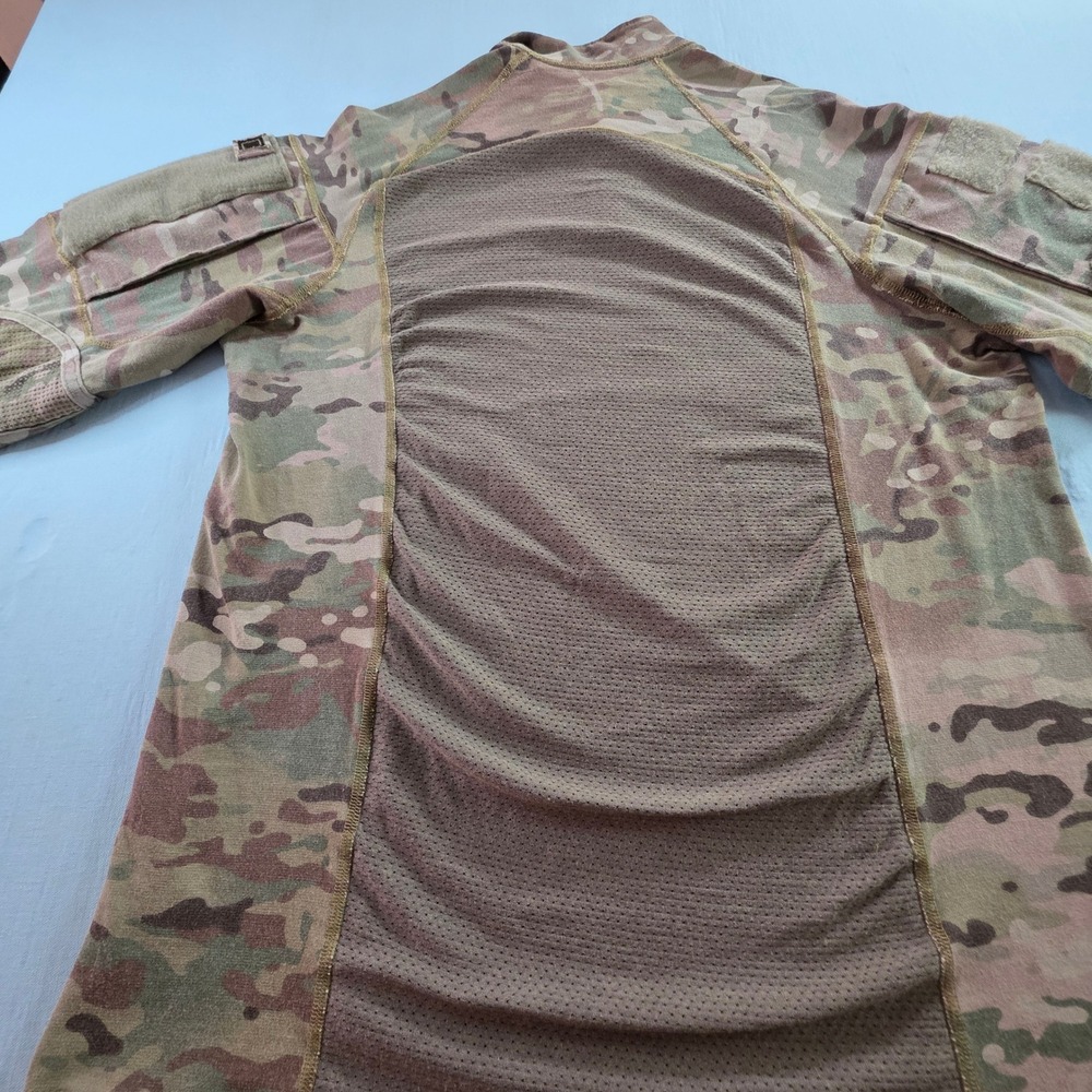 US Army Combat Shirt Flame Resistant Multicam OCP Tactical L W911QY-14-F-0071 - Picture 5 of 16